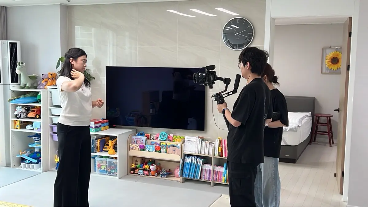 짐벌 촬영 현장